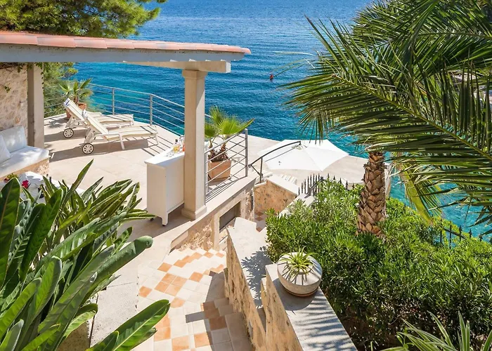 Luxury Beachfront Anemos Hvar With Pool Villa Hvar Town