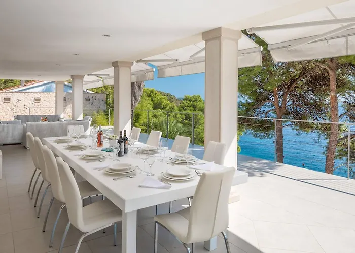 Luxury Beachfront Anemos Hvar With Pool *