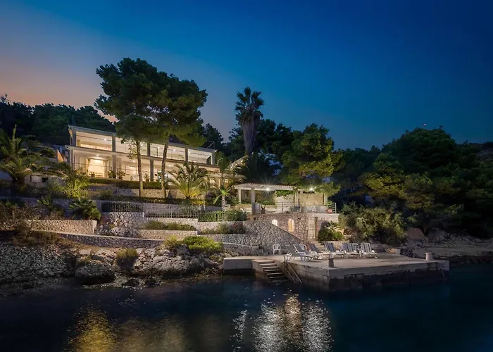 Luxury Beachfront Anemos Hvar With Pool Vila Hvar Town